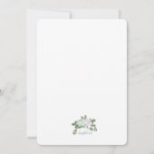 Rond de Groene Uitnodiging van het Vrijgezellenfee (Achterkant)