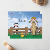 Rond de harten notitiekaartje (Voorkant / Achterkant in situ)