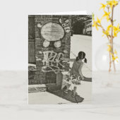 Rond de Hoek Kaart (Gele Bloem)