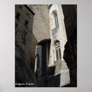 Rond de hoek poster