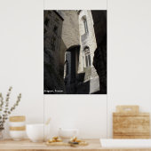 Rond de hoek poster (Keuken)