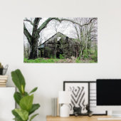 Rond de hoek poster (Thuiskantoor)