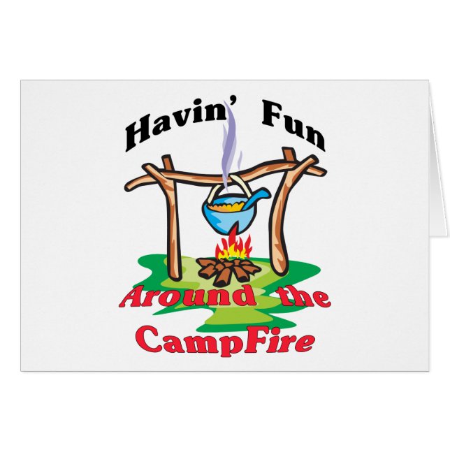 Rond de kampvuur (Voorkant Horizontaal)