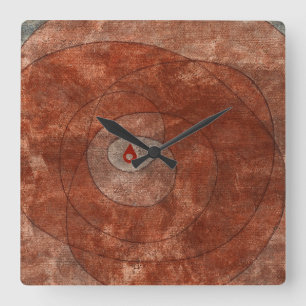 Rond de Kern, 1935 door Paul Klee Vierkante Klok