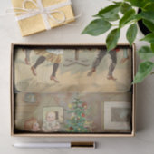 Rond de kerstboom lopen door Jenny Nystrom Tissuepapier (Geschenk)