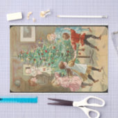 Rond de kerstboom lopen door Jenny Nystrom Tissuepapier (Craft)