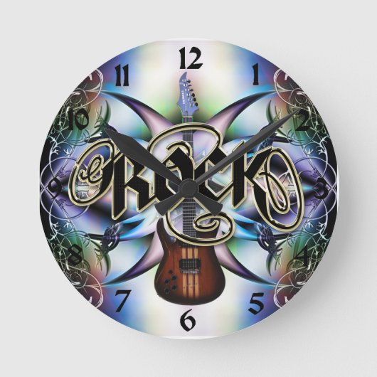 rond de Klock Music Clock Ronde Klok (Voorkant)
