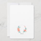 Rond de klok Vrijgezellenfeest Kaart (Achterkant)