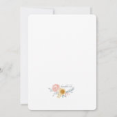 Rond de klok Vrijgezellenfeest Kaart (Achterkant)