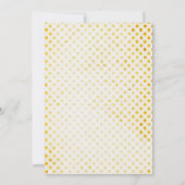 Rond de klok vrijgezellenfeest kaart (Achterkant)