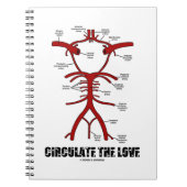 Rond de liefde (cirkel van Willis) Notitieboek (Voorkant)