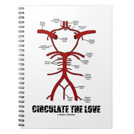 Rond de liefde (cirkel van Willis) Notitieboek