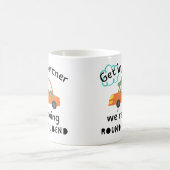 Rond de mentale bocht koffiemok (Center)