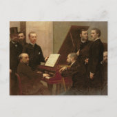 Rond de Piano, 1885 Briefkaart (Voorkant)