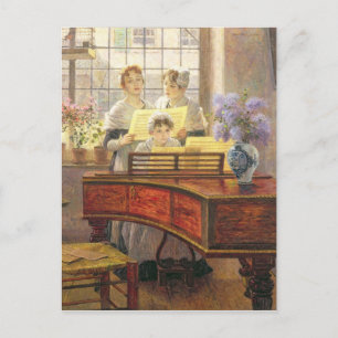 Rond de Piano Briefkaart