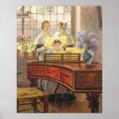 Rond de Piano Poster (Voorkant)