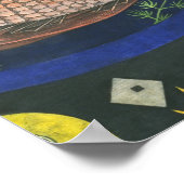 Rond de vis Paul Klee Poster (Hoek)