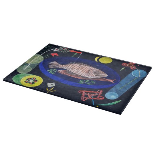 Rond de vis, Paul Klee Snijplank (Hoek)