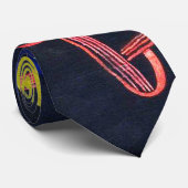 Rond de vis, Paul Klee Stropdas (Opgerold)