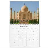 rond de wereld 2027 (met locaties) groot kalender (Feb 2027)