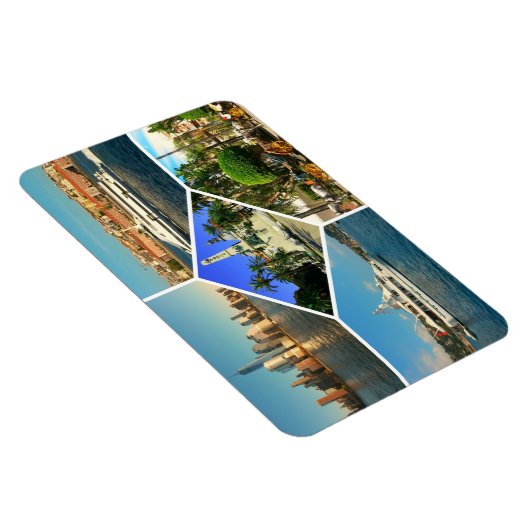 Rond de Wereld Collage Magneet (Rechterzijde)