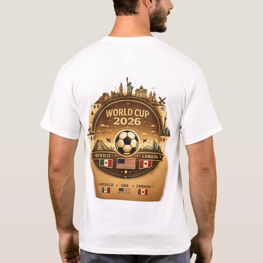 Rond De Wereld Cultuur T-shirt (Achterkant)