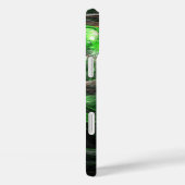 Rond de Wereld Groene Abstracte Kunst Case-Mate iPhone Case (Achterkant / Rechts)