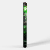 Rond de Wereld Groene Abstracte Kunst Case-Mate iPhone Case (Achterkant / Rechts)