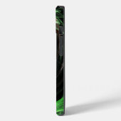Rond de Wereld Groene Abstracte Kunst Case-Mate iPhone Case (Achterkant / Links)