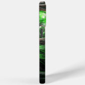 Rond de Wereld Groene Abstracte Kunst Case-Mate iPhone Case (Achterkant / Rechts)