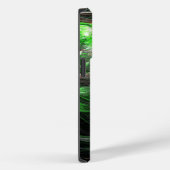 Rond de Wereld Groene Abstracte Kunst Case-Mate iPhone Case (Achterkant / Rechts)