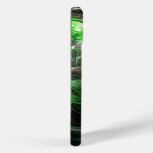 Rond de Wereld Groene Abstracte Kunst Case-Mate iPhone Case (Achterkant / Rechts)