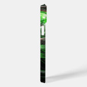 Rond de Wereld Groene Abstracte Kunst Case-Mate iPhone Case (Achterkant / Rechts)