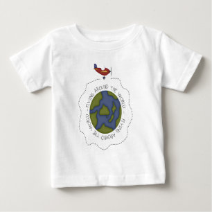 Rond de wereld vliegen