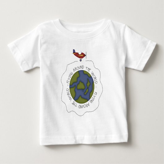Rond de wereld vliegen (Voorkant)