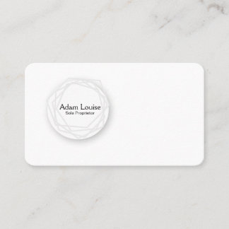 rond de wereldbol visitekaartje