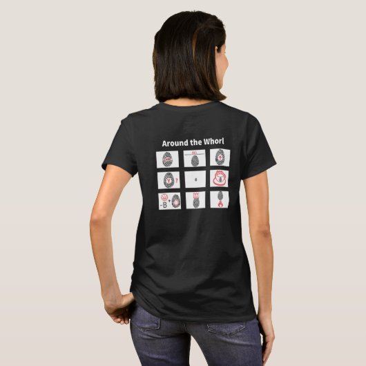 Rond de Whorl - T-Shirt voor vrouwen (Achterkant volledig)