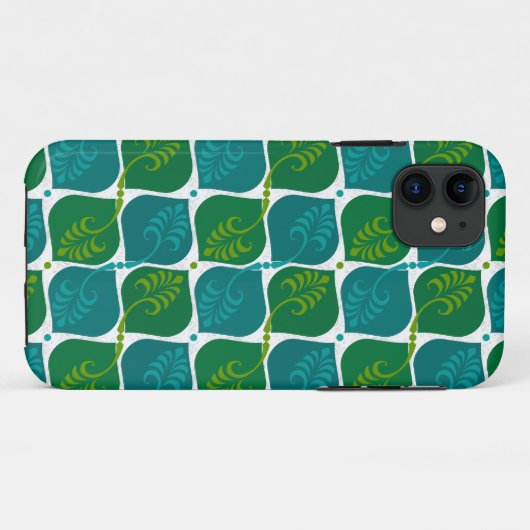 Rond Diamonds Case-Mate iPhone Case (Achterkant (horizontaal))