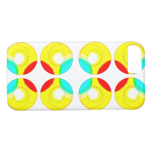 Rond door... Case-Mate iPhone case (Achterkant (Horizontaal))