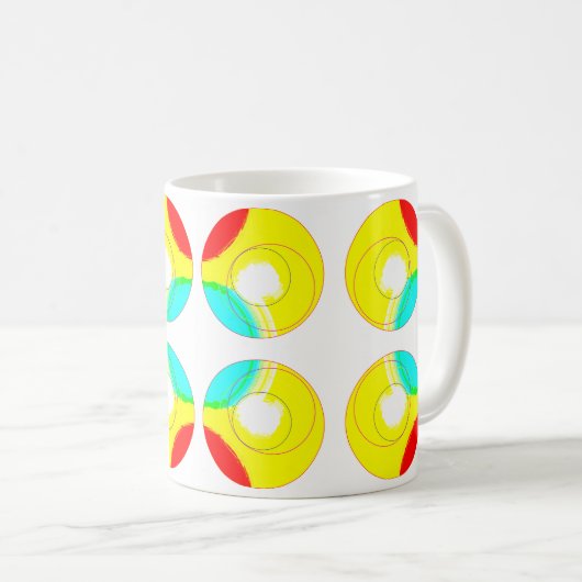 Rond door... koffiemok (Voorkant rechts)