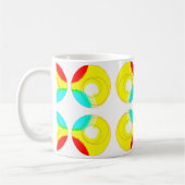 Rond door... koffiemok (Links)