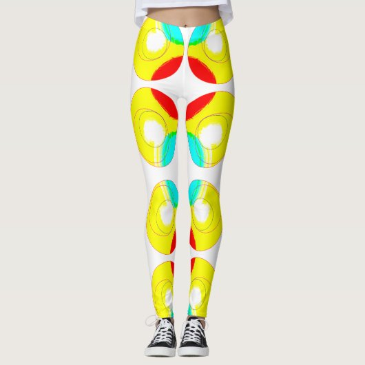 Rond door... leggings (Voorkant)