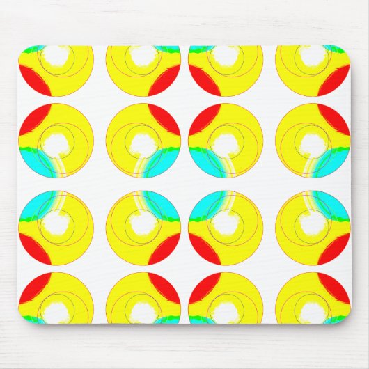 Rond door... muismat (Voorkant)