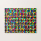 Rond en kleurrijk plein legpuzzel (Horizontaal)