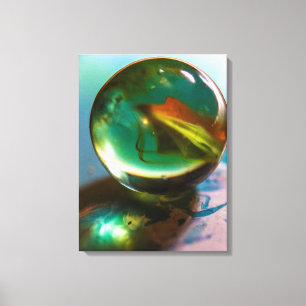 ROND EN ROND 18 X 24 OMWONDEN CANVAS AFDRUK