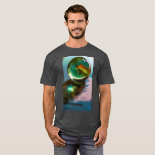 Rond en Rond Heren Basic Donkere T-Shirt