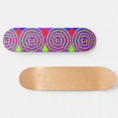 Rond en rond persoonlijk skateboard (Horizontaal)