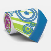 rond en rond Stropdas (Opgerold)