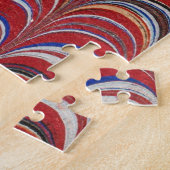 Rond ex biblies is moeilijk legpuzzel (Zijkant)