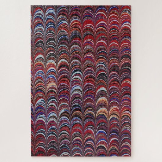 Rond ex biblies is moeilijk legpuzzel (Verticaal)